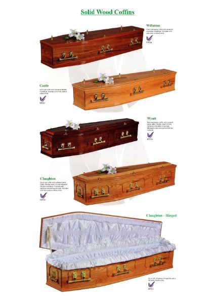 Solid Wood Coffins